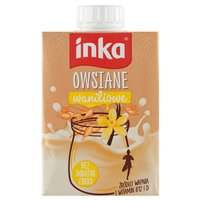 inka Napój owsiany waniliowy z wapniem i witaminami 500 ml