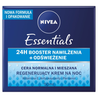 NIVEA Essentials Regenerujący krem na noc cera normalna i mieszana 50 ml