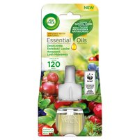 Air Wick Essential Oils Wkład do elektrycznego odświeżacza deszczowa świeżość lasów Amazonii 19 ml