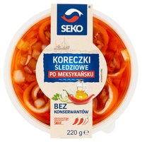 Seko Koreczki śledziowe po meksykańsku 220 g