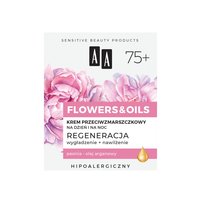 AA Flowers&Oils 75+ Odbudowa Krem przeciwzmarszczkowy na dzień i noc 50 ml