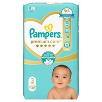 Pampers Premium Care, Rozmiar 3, 60 pieluszki, 6kg-10kg