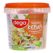 Dega sałatka kebab z kurczakiem 500g