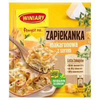 Winiary Pomysł na... Zapiekanka makaronowa z serem 47 g