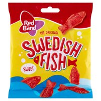 Red Band Swedish Fish Żelki o smaku malinowym 100 g