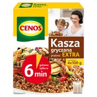 Cenos Kasza gryczana prażona extra 400 g (4 torebki)