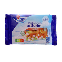 Wiodąca marka paluszki surimi z mięsa rybnego o smaku kraba -24 szt 400g