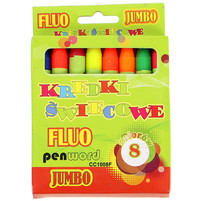 PENWORD KREDKI ŚWIECOWE FLUO 8 KOLORÓW