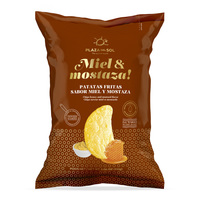 Plaza del Sol chipsy ziemniaczane o smaku miodu i musztardy 115g