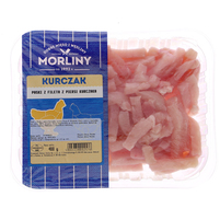 MORLINY PASKI Z FILETA Z PIERSI KURCZAKA 400G