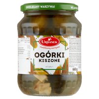 Urbanek Ogórki kiszone 660 g