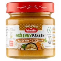 Primavika Roślinny pasztet warzywny z cieciorką 160 g