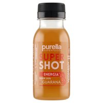 Purella Superfoods Supershot Napój niegazowany imbir + guarana 100 ml