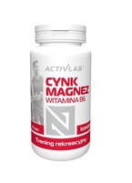 ACTIVLAB cynk magnez witamina B6 (kondycja) (30 kapsułek)