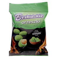 Beskidzkie orzeszki o smaku wasabi 70g