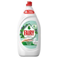 Fairy Skóra wrażliwa Tea Tree & Mint Płyn do mycia naczyń, delikatny dla skóry 1350 ML