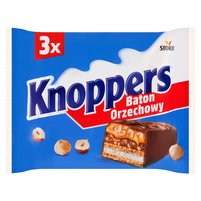 Knoppers Baton orzechowy 120 g (3 x 40 g)