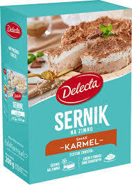 Delecta sernik na zimno smak karmelowy 200g