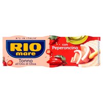 Rio Mare Tuńczyk w oliwie z oliwek z papryką chili 3 x 80 g