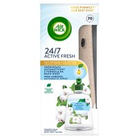 Air Wick Active Fresh Odświeżacz automatyczny z formułą na bazie wody i wkład kwiat bawełny 228 ml