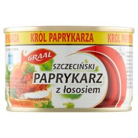 Graal Paprykarz szczeciński z łososiem 165 g