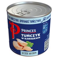 Princes Tuńczyk w kawałkach w sosie własnym 400 g