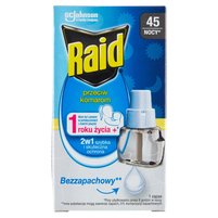 Raid Płyn owodobójczy przeciw komarom zapas bezzapachowy 27 ml