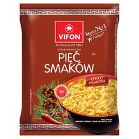 Vifon Zupa błyskawiczna pięć smaków 70 g