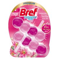 Bref WC Brilliant Gel All in 1 Zawieszka myjąco-zapachowa do muszli WC wiosenny deszcz 2 x 42 g