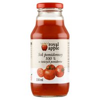 Royal apple Sok pomidorowy 100 % ze świeżych pomidorów 330 ml