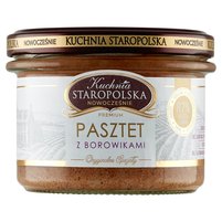 Kuchnia Staropolska Premium Pasztet z borowikami 160 g