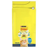 Friskies Sterilized Karma dla kotów z mieszanką łososia i tuńczyka z warzywami 1,5 kg