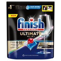 Finish Ultimate Fresh Kapsułki do mycia naczyń w zmywarce 645 g (50 sztuk)