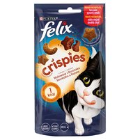 Felix Crispies Przekąski o smaku wołowiny i kurczaka 45 g