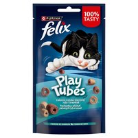 Felix Play Tubes Łakocie o smaku pieczonej ryby i krewetek 50 g