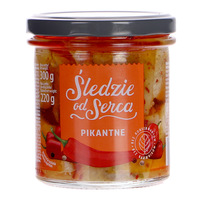 Śledzie od serca pikantne 300g