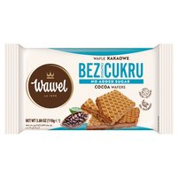 Wawel Wafle kakaowe bez dodatku cukru 110 g