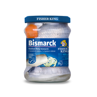 FISHER KING  Bismarck marynowane płaty ze śledzia atlantyckiego 400 g