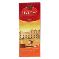 Hyleys passion fruit czarna aromatyzowana herbata ekspresowa z dodatkiem aromatu marakuji 25x1,5g