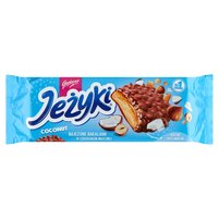 Jeżyki Herbatniki w czekoladzie mlecznej kokosowe 140 g