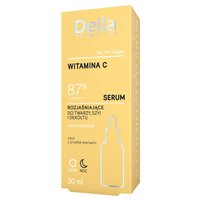 Delia Cosmetics Serum rozjaśniające do twarzy szyi i dekoltu na dzień noc 30 ml