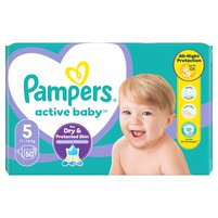 Pampers Active Baby Pieluszki, rozmiar 6, 11kg - 16kg, 50 szt