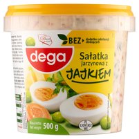 dega Sałatka jarzynowa z jajkiem 500 g