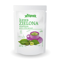 Witpak kawa zielona mielona 200g