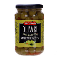 Tropico oliwki nadziewane papryką 350g