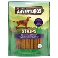 Purina AdVENTuROS Strips Karma dla psów dziki smak sarniny 90 g