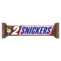 Snickers Czekolada mleczna z nugatem i nadzieniem karmelowym z orzeszkami ziemnymi 75 g (2 x 37,5 g)