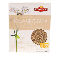 KONPACK KASZA GRYCZANA BIAŁA 400G