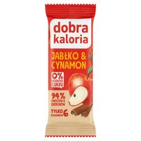 Dobra Kaloria Baton daktylowy jabłko & cynamon 35 g