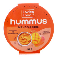 Lavica Food Hummus wegański mango&chili 150g